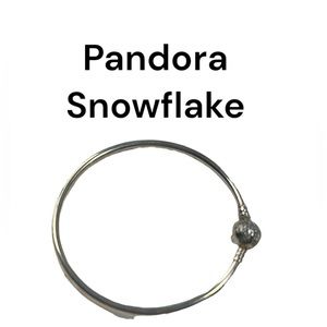 Pandora charm bracelet bangle silver 925 ale “unique as you are”